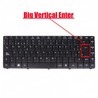Spanish Keyboard 9J.N1S82.A0S for Acer Aspire 4732 and Gateway NV40 with black frame