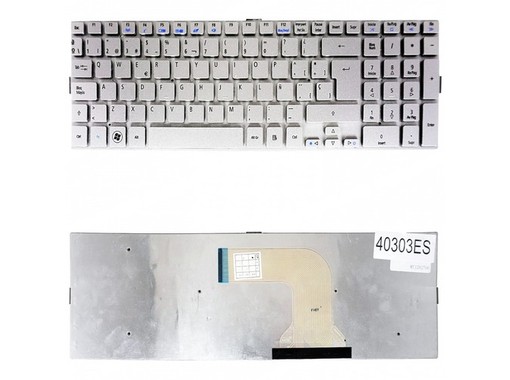 Clavier Espagnol PK130C31000 pour ordinateur portable Acer Aspire 5943G 8943G sans cadre