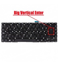 Spanish Keyboard NSK-R2GBQ for Acer Aspire M5 and V5 laptop without frame