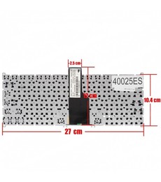 Spanische Tastatur für Acer Aspire One 725 mit Referenz PK130RO2C09