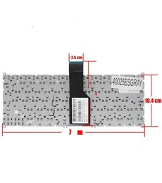 Clavier espagnol PK130RO2C09 pour ordinateur portable Acer Aspire One 725 756 V5 S3 S5 gris sans cadre
