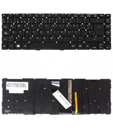 Spanish keyboard for Acer Aspire V5-472 V5-473 MP-13G13U4-920 backlit
