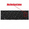 Clavier espagnol pour Acer Aspire V5-472 V5-473 MP-13G13U4-920 rétroéclairé