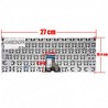 Clavier Espagnol pour Acer Chromebook C720 C720P avec numéro de pièce EAZHN001010
