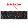 Clavier Espagnol pour Gateway NV55S NV57H avec référence KB.I170G.318 sans cadre