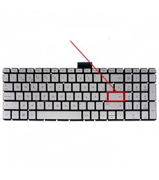 Spanish Keyboard for HP 15-BS 15-AB 15-BW with reference 925010-B31, backlit and frameless.