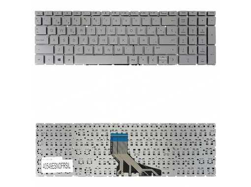 Clavier Espagnol L20387-001 pour HP 15-DA 15-DB 250 G7 Argent Sans Cadre