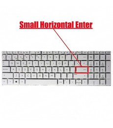 Clavier Espagnol Blanc L20387-001 pour ordinateur portable HP 15-DA 15-DB 250 G7