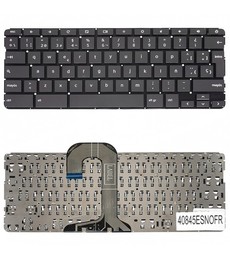 Clavier espagnol L14355-001 pour HP Chromebook 11 G6 EE et 14 G5, couleur grise sans cadre
