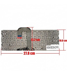 Clavier espagnol L14355-001 pour HP Chromebook 11 G6 EE et 14 G5, couleur grise sans cadre