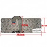 Teclado Espanhol L14355-001 para HP Chromebook 11 G6 EE e 14 G5, cor cinzenta sem moldura