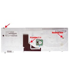 Clavier Espagnol pour HP Compaq 6910P NC6400 avec Pointeur 446448-001