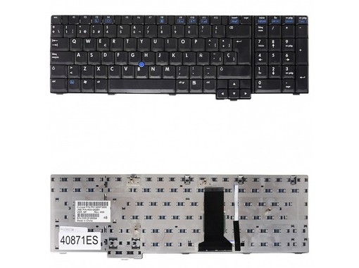 Spanish Keyboard 450471-071 for HP Compaq 8710 8710p 8710w with pointer