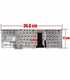 Clavier espagnol 450471-071 pour HP Compaq 8710 8710p 8710w avec pointeur