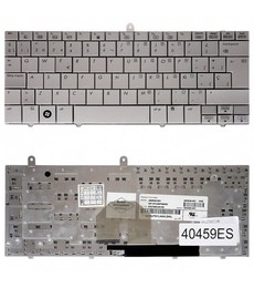 Clavier Espagnol pour HP Compaq Mini 2133 2140 avec référence 468509-071 en couleur argent