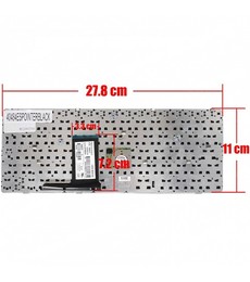 Clavier Espagnol 701979-051 pour HP EliteBook 2560 2570P avec pointeur