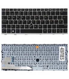 Clavier Espagnol L13698-071 pour HP EliteBook 730 G5 735 G5 830 G5 830 G6