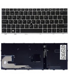 Teclado Espanhol L13698-071 para HP EliteBook 830 G5 e 830 G6 com ponteiro