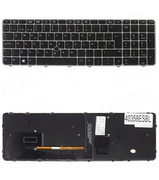 Spanish keyboard 821194-071 for HP EliteBook 850 G3 850 G4 with pointer and backlight
