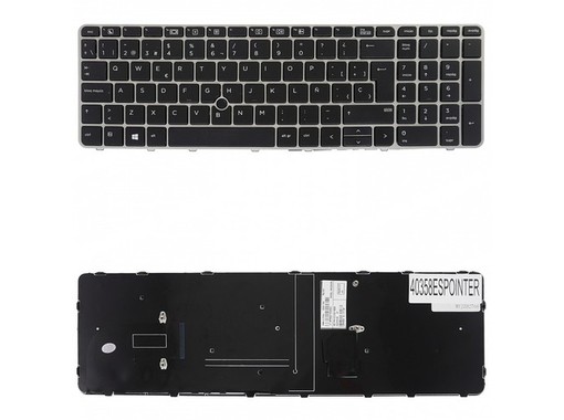 Spanish Keyboard 821194-071 for HP EliteBook 850 G3 850 G4 with pointer