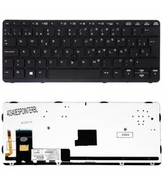 Spanish keyboard for HP EliteBook 820 G1 820 G2 with pointer and backlight 776452-001