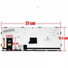 Teclado español para HP EliteBook 820 G1 820 G2 con pointer y retroiluminación 776452-001