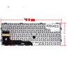 Spanish Keyboard 826631-201 for HP EliteBook 820 G3 and 820 G4 with silver frame