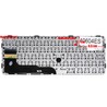 Clavier Espagnol 826631-201 pour HP EliteBook 820 G3 et 820 G4 avec cadre argenté