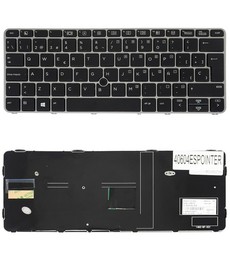 Teclado Español 826631-201 para HP EliteBook 820 G3 820 G4 con puntero y marco