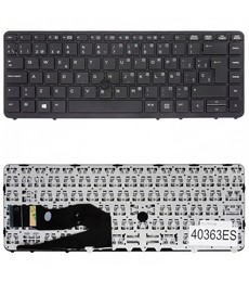 Spanische Tastatur 776475-001 für HP EliteBook 840 G1 G2 mit Rahmen