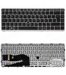 Teclado Español 776475-001 para HP EliteBook 840 G1 850 G2 con marco plateado