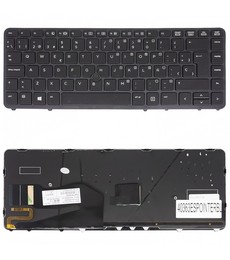 Clavier espagnol 776475-001 pour HP EliteBook 840 G1 G2 850 G1 G2 avec pointeur et rétroéclairage