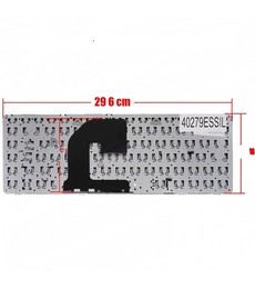 Clavier espagnol 700945-071 pour HP Elitebook 8460P et ProBook 6460B avec cadre argenté