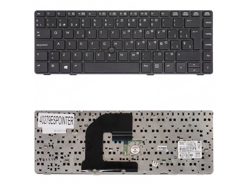 Clavier Espagnol 702651-071 pour HP Elitebook 8460P 8470P avec Pointeur