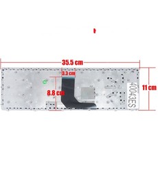 Clavier espagnol 641179-001 pour HP EliteBook 8560P et ProBook 6560b