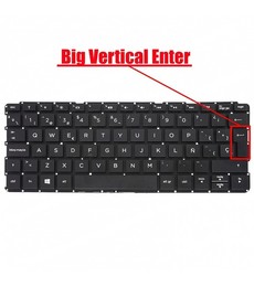 Clavier Espagnol pour ordinateur portable HP Pavilion 11-E TouchSmart 730895-001 sans cadre