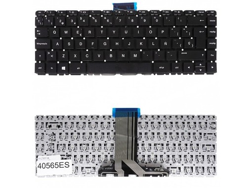 Clavier Espagnol pour HP Pavilion 13-S 14-AX avec numéro de pièce 905570-001 sans cadre