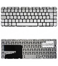Clavier Espagnol Blanc PK1314C1A00 pour HP Pavilion 14-N 240 G2 G3