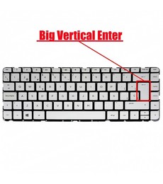 White Spanish Keyboard PK1314C1A00 for HP Pavilion 14-N 240 G2 G3
