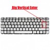 Clavier Espagnol Blanc PK1314C1A00 pour HP Pavilion 14-N 240 G2 G3