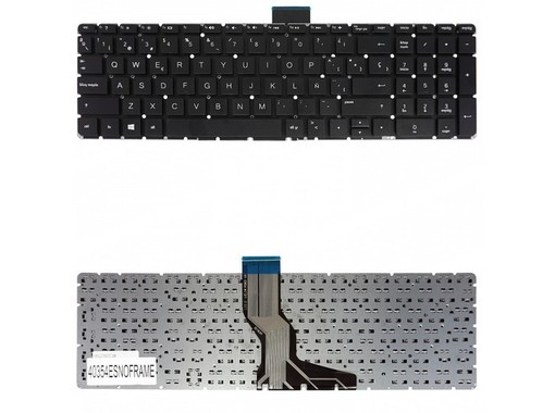 Spanish Keyboard 809031-A41 for HP Pavilion 15-AB 15-BC frameless