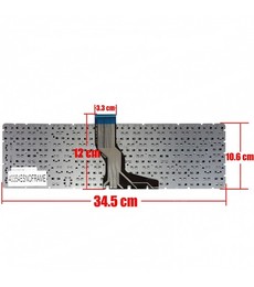 Spanish Keyboard 809031-A41 for HP Pavilion 15-AB 15-BC frameless