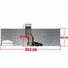 Clavier Espagnol 809031-A41 pour HP Pavilion 15-AB 15-BC sans cadre