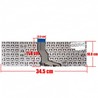 Spanish Keyboard for HP Pavilion 15-AB 15-BC 809031-A41 White frameless
