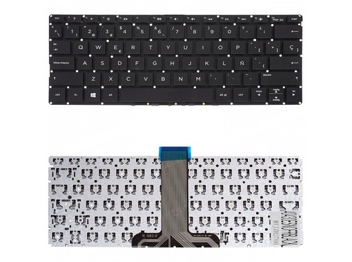 Clavier Espagnol pour HP Pavilion X360 11-K 13-U avec numéro de pièce 809543-001