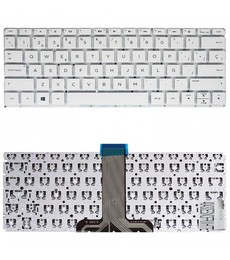 Teclado Español para HP Pavilion X360 11-K 13-U 809543-001 Blanco sin marco