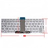 Clavier Espagnol pour HP Pavilion X360 11-K 13-U 809543-001 Blanc sans cadre