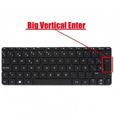 Clavier Espagnol pour HP Pavilion x360 11-N avec numéro de pièce 755896-071 sans cadre