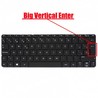 Teclado Español para HP Pavilion x360 11-N con part number 755896-071 sin marco