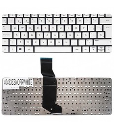 Teclado Español 755896-071 para HP Pavilion x360 11-N Series en color blanco y sin marco